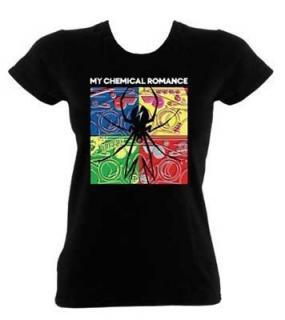 MY CHEMICAL ROMANCE - Explosive Skinny T-Shirt - čierne dámske tričko