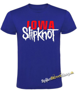 SLIPKNOT - Iowa - kráľovskymodré pánske tričko