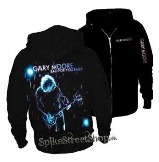 GARY MOORE - čierna pánska mikina na zips