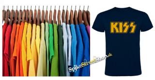KISS - Logo Yellow - farebné detské tričko