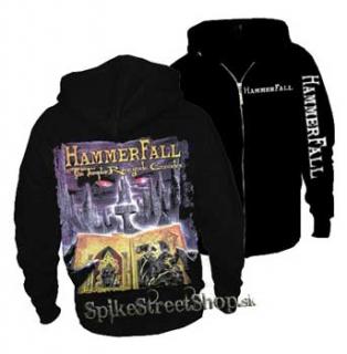 HAMMERFALL - The Templar Renegade - čierna pánska mikina na zips