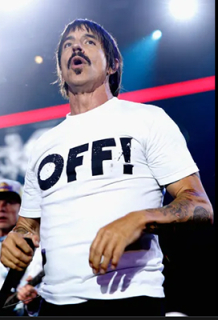 ANTHONY KIEDIS - Off! - biele detské tričko