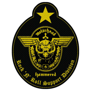 MOTORHEAD - Support Division Cut-Out - nášivka