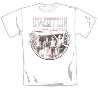 LED ZEPPELIN - The Starship - biele pánske tričko