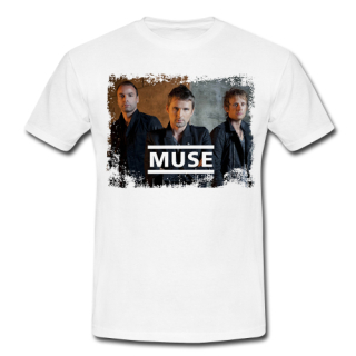 MUSE - Band Poster - biele detské tričko