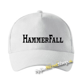 HAMMERFALL - Logo - biela šiltovka (-30%=AKCIA)