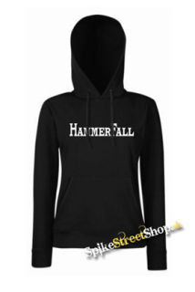 HAMMERFALL - Logo - čierna dámska mikina