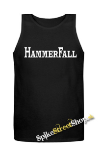 HAMMERFALL - Logo - Mens Vest Tank Top - čierne