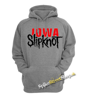 SLIPKNOT - Iowa - šedá pánska mikina
