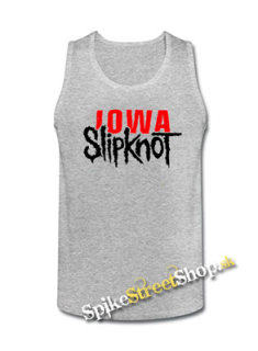 SLIPKNOT - Iowa - Mens Vest Tank Top - šedé