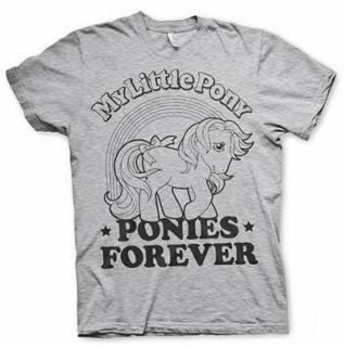 MY LITTLE PONY - Ponies Forever - sivé detské tričko
