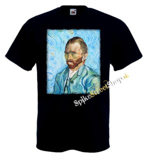 VINCENT VAN GOGH - čierne pánske tričko