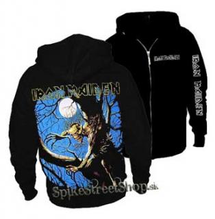 IRON MAIDEN - Fear Of The Dark - čierna pánska mikina na zips