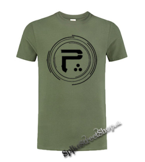 PERIPHERY - Logo - olivové pánske tričko