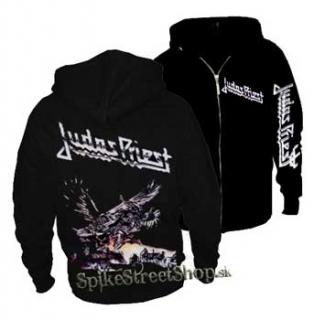 JUDAS PRIEST - Metal Works - čierna pánska mikina na zips