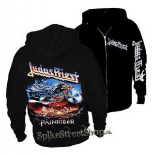 JUDAS PRIEST - Painkiller - čierna pánska mikina na zips