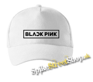 BLACKPINK - Logo - biela šiltovka (-30%=AKCIA)