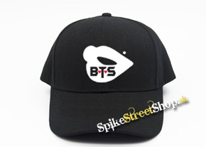 BTS - BANGTAN BOYS - Lips - čierna šiltovka (-30%=AKCIA)