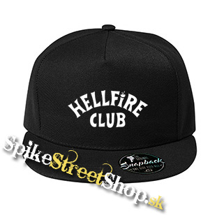 STRANGER THINGS - HELLFIRE CLUB - čierna šiltovka model "Snapback"