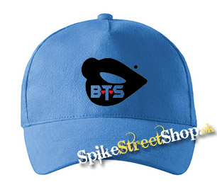 BTS - BANGTAN BOYS - Lips - svetlomodrá šiltovka (-30%=AKCIA)
