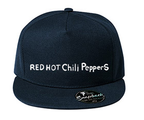 RED HOT CHILI PEPPERS - Written - tmavomodrá šiltovka model "Snapback"