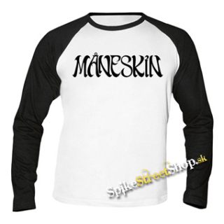 MANESKIN - Logo - pánske tričko s dlhými rukávmi