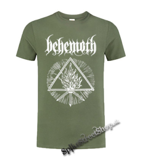 BEHEMOTH - Furor Divinus  - olivové detské tričko