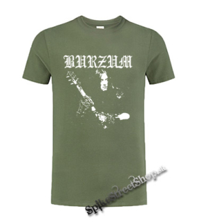 BURZUM - Varg Portrait - olivové detské tričko