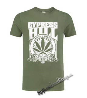 CYPRESS HILL - olivové detské tričko