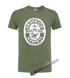 DROPKICK MURPHYS - Shamrock And Roll - olivové detské tričko