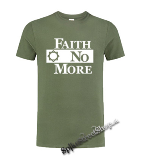 FAITH NO MORE - Logo - olivové detské tričko