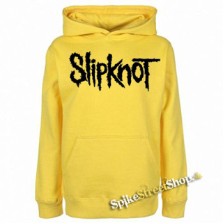 SLIPKNOT - Logo - žltá pánska mikina