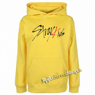 STRAY KIDS - Logo - žltá pánska mikina