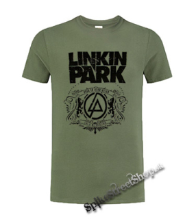 LINKIN PARK - Road To Revolution - olivové detské tričko