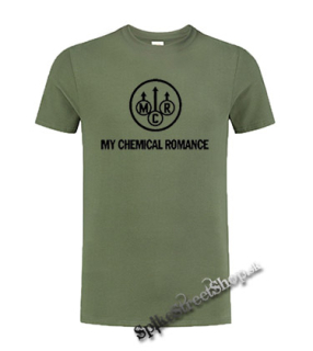 MY CHEMICAL ROMANCE - Logo - olivové detské tričko