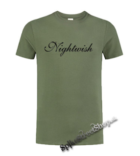 NIGHTWISH - Logo - olivové detské tričko