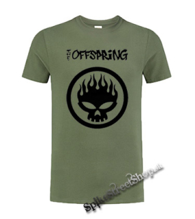 OFFSPRING - Logo - olivové detské tričko