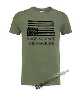 RAGE AGAINST THE MACHINE - Wrecked - olivové detské tričko