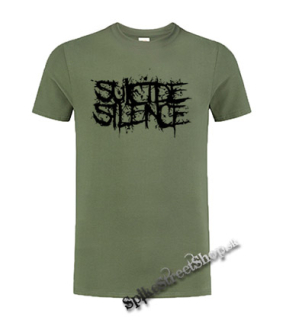 SUICIDE SILENCE - olivové detské tričko