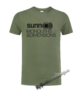 SUNN O))) - Monolith And Dimensions - olivové detské tričko