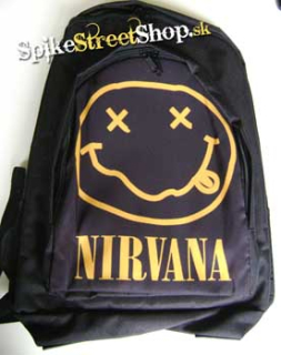 NIRVANA - Yellow Logo & Smile - ruksak