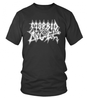 MORBID ANGEL - Logo White - čierne detské tričko
