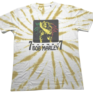 BOB MARLEY - 77 - biele pánske tričko