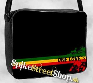 ONE LOVE JAMAICA - LINES - taška na rameno 