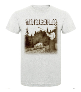 BURZUM - Filosofem - šedé detské tričko