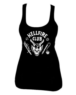 STRANGER THINGS - HELLFIRE CLUB - Ladies Vest Top