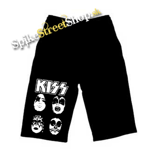 Kraťasy KISS - Band Four Faces
