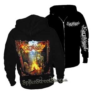 KORPIKLAANI - Karkelo - čierna pánska mikina na zips