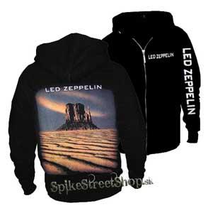 LED ZEPPELIN - čierna pánska mikina na zips