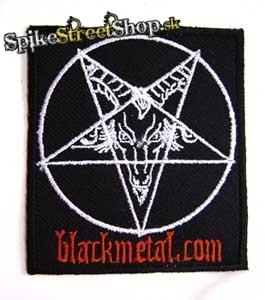 BLACK METAL - nažehlovacia nášivka